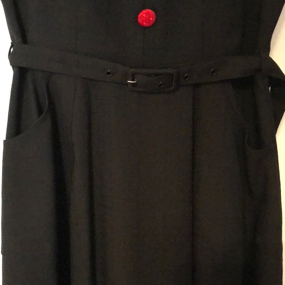 Vintage style black swing dress! - Picture 5 of 7